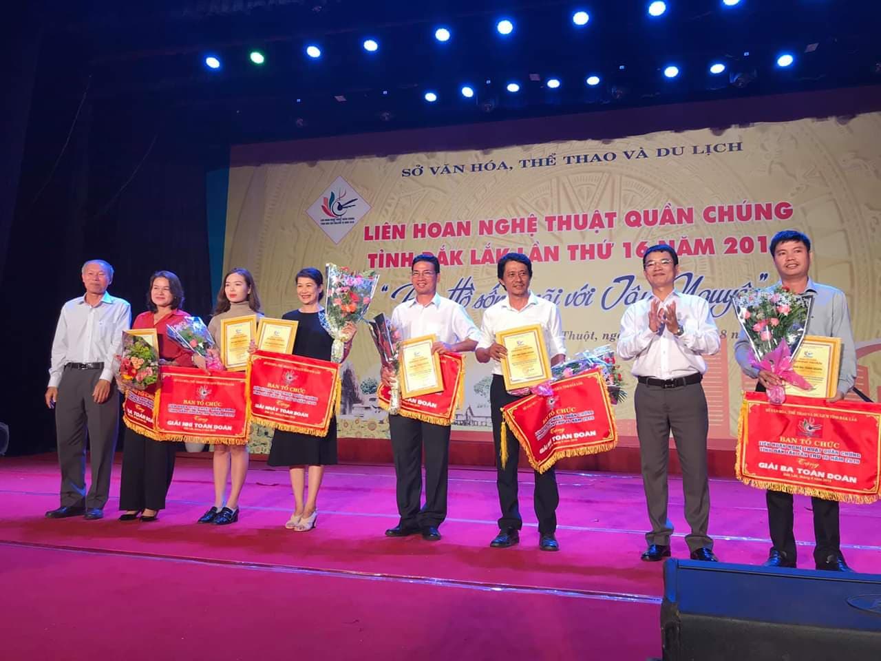 Bế mạc Liên hoan Nghệ thuật quần chúng tỉnh Đắk Lắk lần thứ 16 năm 2019